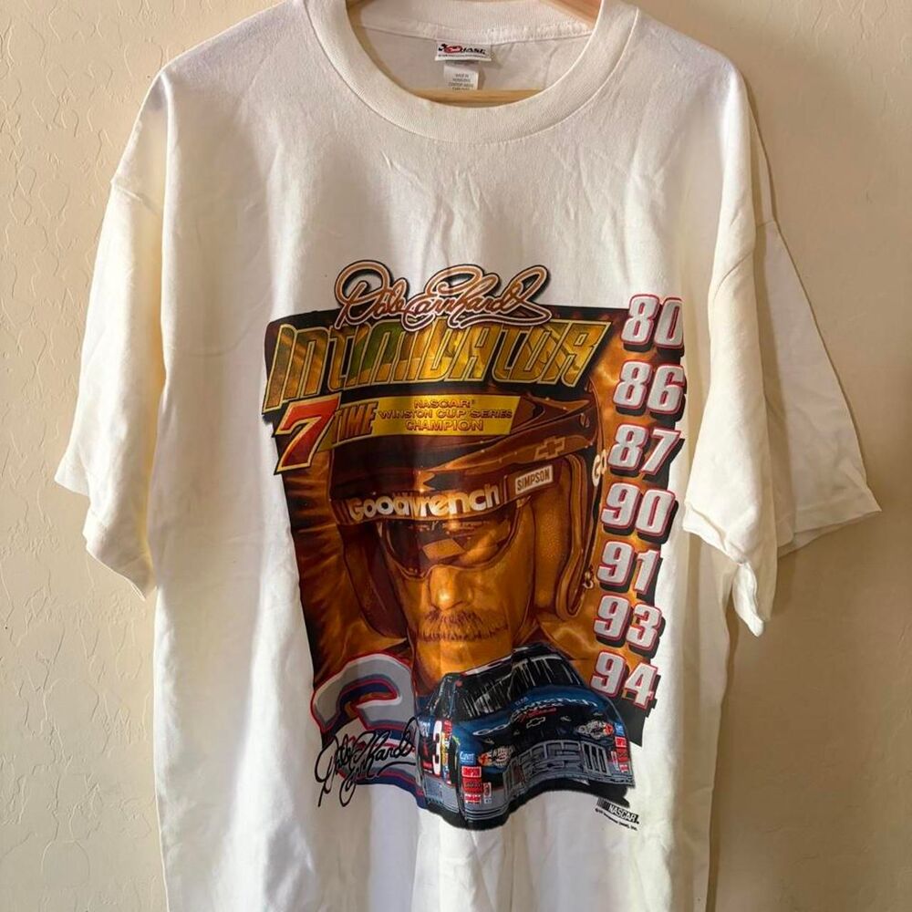 Vintage NASCAR Dale Earnhardt Sr. Intimidator Tshirt mens size XL